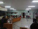 Vereadores da esquerda com o público