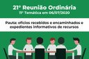 21° Reunião Ordinária