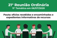 21° Reunião Ordinária