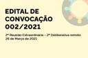 Edital de Convocação 002/2021