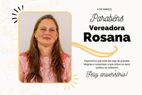 Parabéns Vereadora Rosana
