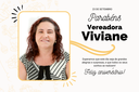 Parabéns Vereadora Viviane