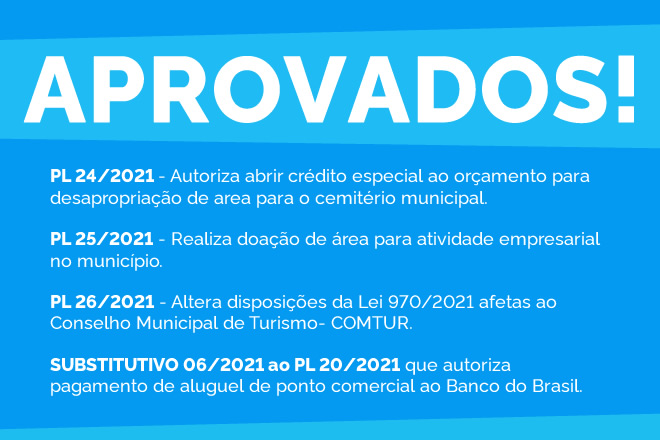 Projetos Aprovados