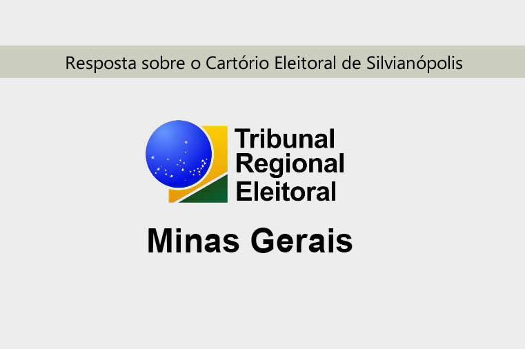 TRE-MG responde sobre Cartório Eleitoral